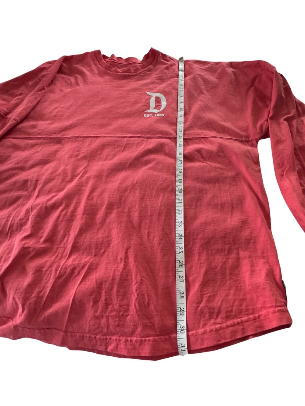 Disneyland Resort Spirit Jersey Coral Red XXL Disney D Logo - Picture 10 of 11